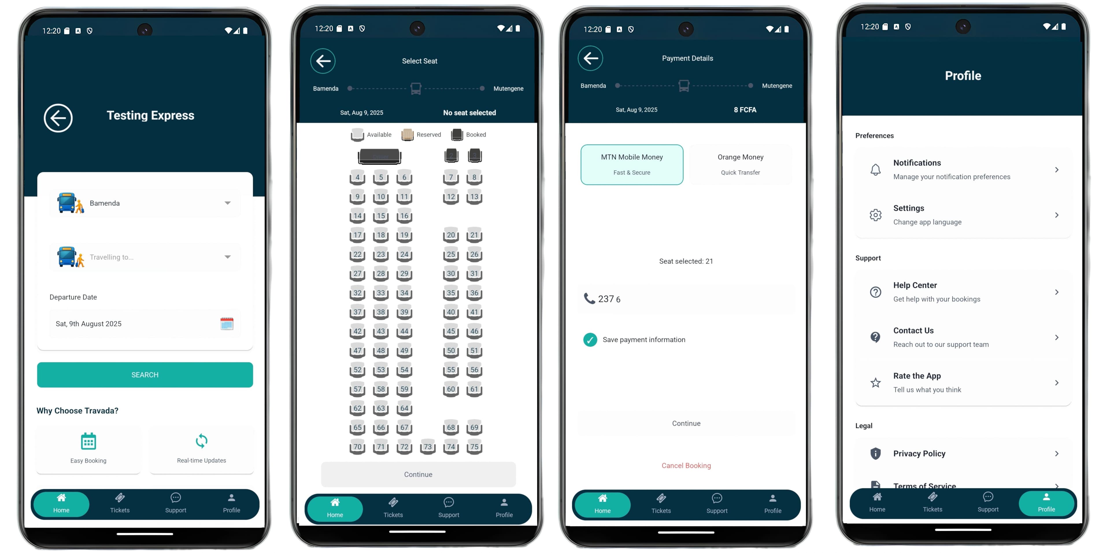 Bus Booking Platform